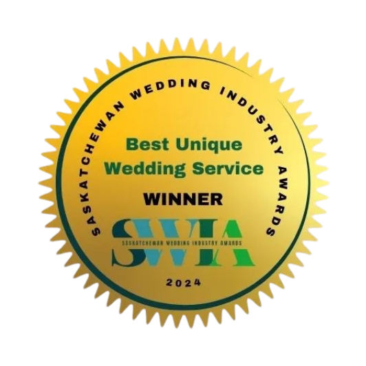 2024 Saskatchewan Wedding Industry Award - Best Unique Wedding Service